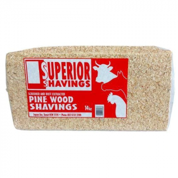 SUPERIOR SHAVING Wood Shaving Bale 14kgs