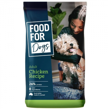 FOOD FOR DOGS Adult Chicken Recipe Dry Food 3kg