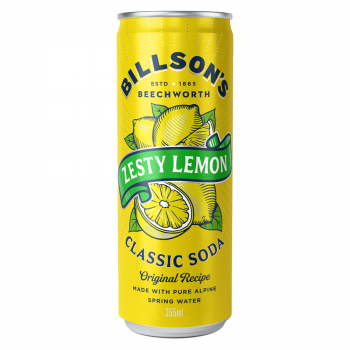 BILLSON'S Zesty Lemon Classic Soda 335ml
