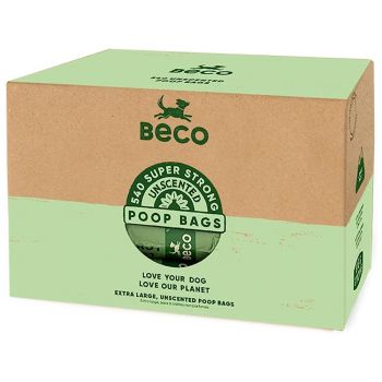BECO Jumbo Dog Poop Bags 540pk