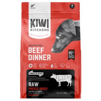 KIWI KITCHENS Freeze Dried Beef Dog Dinner 1.8kg