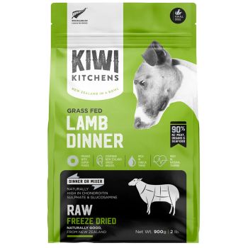 KIWI KITCHENS Freeze Dried Lamb Dog Dinner 900g