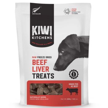 KIWI KITCHENS Freeze Dried Beef Liver Treat 250g