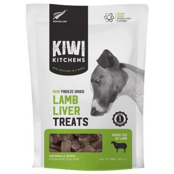 KIWI KITCHENS Freeze Dried Lamb Liver Treat 110g