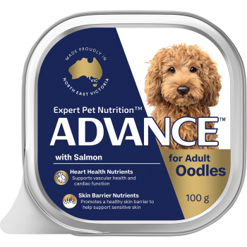 ADVANCE Salmon For Oodles Wet Dog Food 100g - 12 Pack