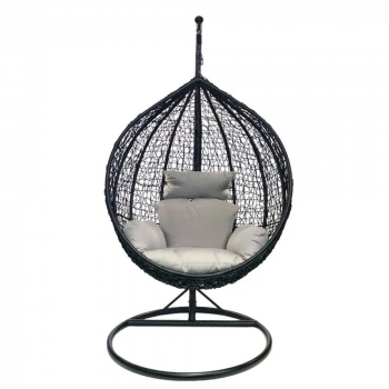 THE GARDEN OF PARADISE Nest Egg Chair - Black