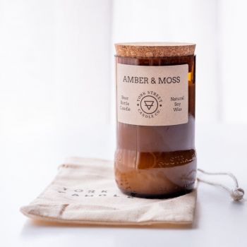 York Street Candle Co Amber And Moss Candle 280g