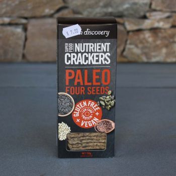 Paleo Four Seeds Nutrient Crackers 150G