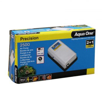 Precision 2500 Aquarium Air Pump 10069 Fish Tank Aqua One