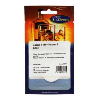 Still Spirits Large Filter Paper 5 Pack Home Brew Early Model Z Filters Old