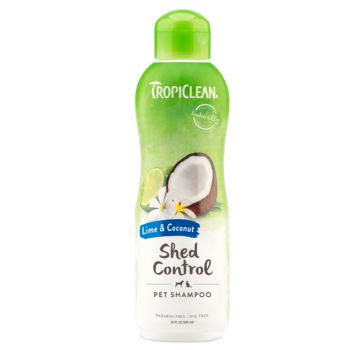 Tropiclean Lime & Coconut DeShedding Dog and Cat Shampoo 355ml