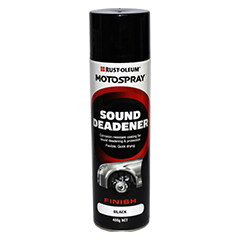 Sound Deadener Spray On Can Corrosion Resistant Bitumen Base 400g Rustoleum
