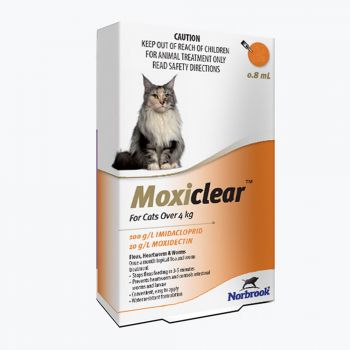 Moxiclear Large Cat Over 4kg - 3 Pack