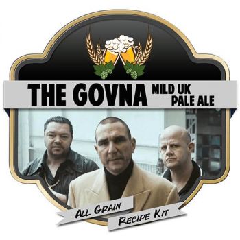 The Govna Mild UK Pale All Grain Recipe Kit Suits Grainfather Home Brew