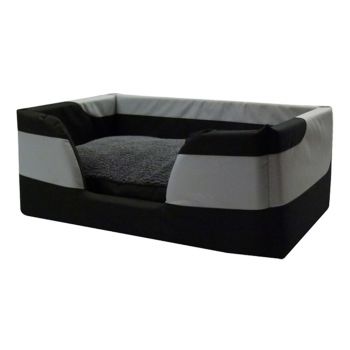 K9 Homes Dry Comfort Pet Bed Black / Grey - Large