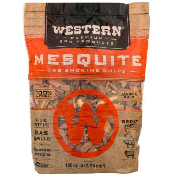 Western BBQ Mesquite Wood Chips 750g