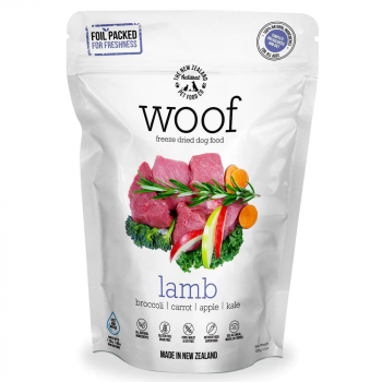 WOOF Freeze Dried Dog Food Lamb